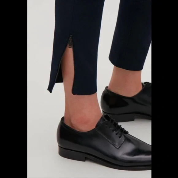 COS | Slim Fit Stretch Trousers - sz 8 - Picture 2 of 7
